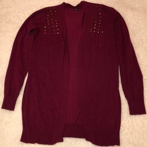 Women’s studded cardigan